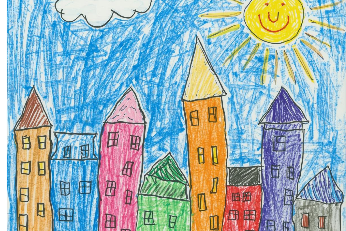 how to store kids artwork