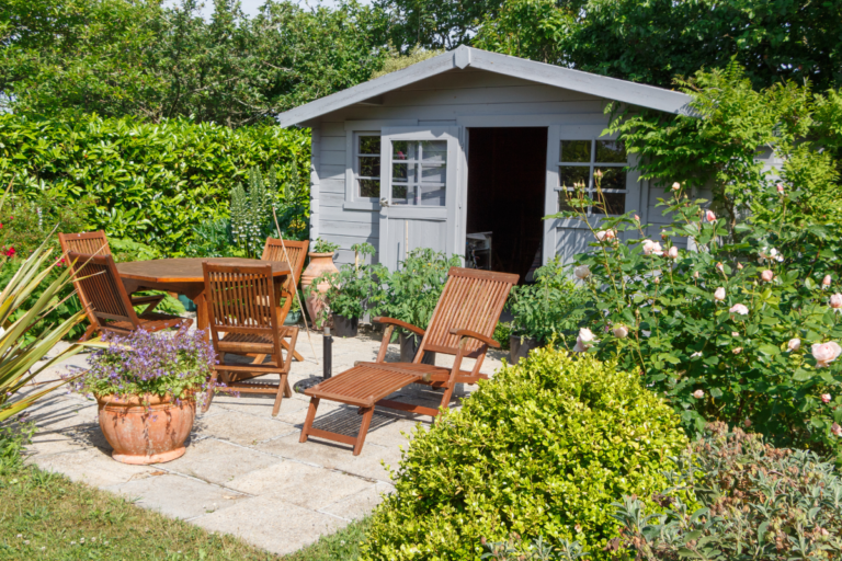 organization tips for she sheds